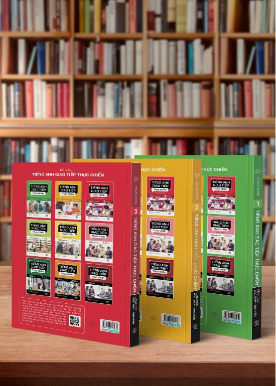 COMBO BỘ 3 CUỐN TIẾNG ANH GIAO TIẾP THỰC CHIẾN – DÀNH CHO HỌC SINH SINH VIÊN