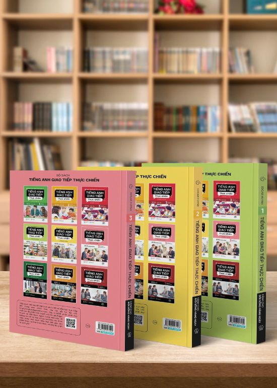 COMBO BỘ 3 CUỐN TIẾNG ANH GIAO TIẾP THỰC CHIẾN – CHO ĐỜI SỐNG HÀNG NGÀY