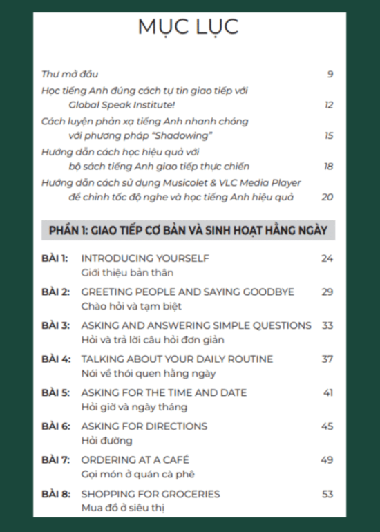 COMBO BỘ 3 TIẾNG ANH GIAO TIẾP THỰC CHIẾN - ĐỜI SỐNG HÀNG NGÀY