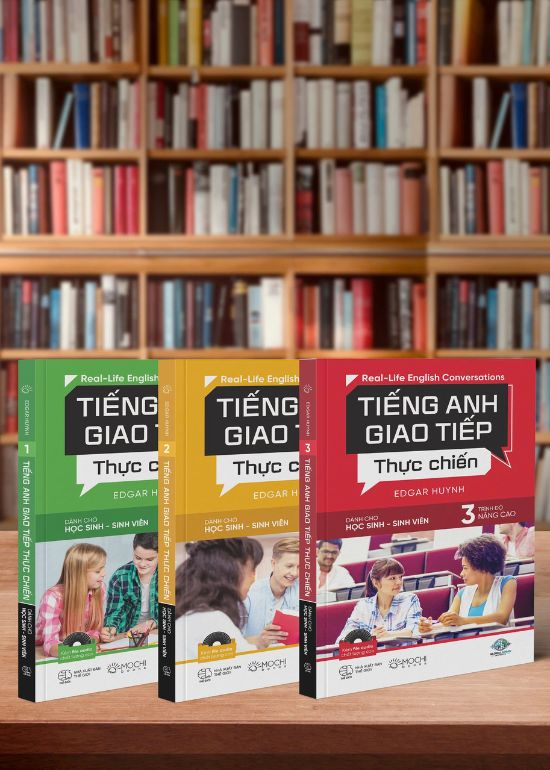 COMBO BỘ 3 CUỐN TIẾNG ANH GIAO TIẾP THỰC CHIẾN – DÀNH CHO HỌC SINH SINH VIÊN