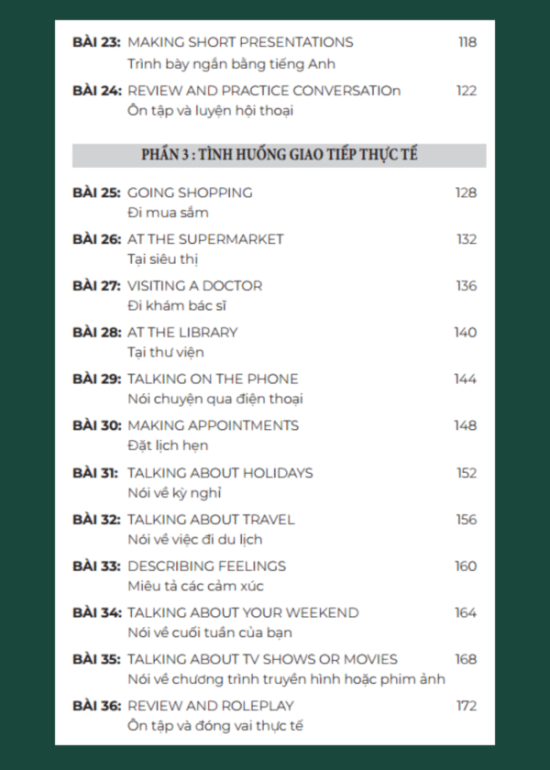 COMBO BỘ 3 TIẾNG ANH GIAO TIẾP THỰC CHIẾN - HỌC SINH SINH VIÊN