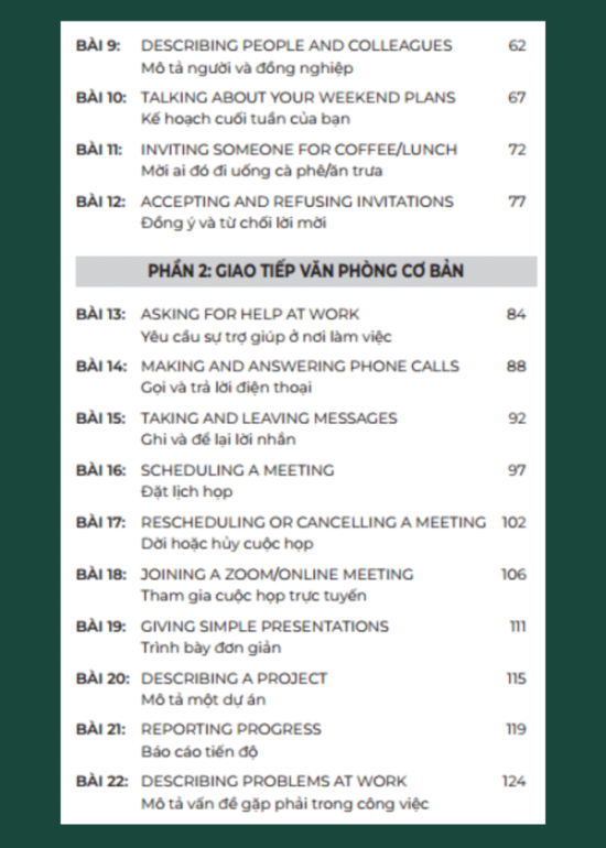 COMBO BỘ 3 CUỐN TIẾNG ANH GIAO TIẾP THỰC CHIẾN – NGƯỜI ĐI LÀM