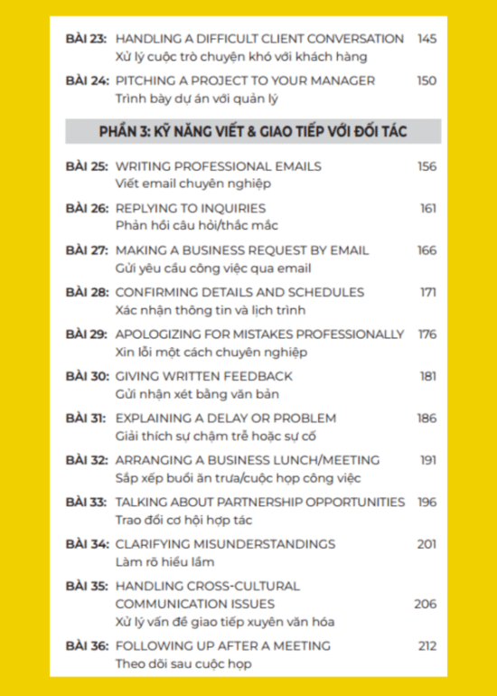 TIẾNG ANH GIAO TIẾP THỰC CHIẾN CHO NGƯỜI ĐI LÀM – TRUNG CẤP