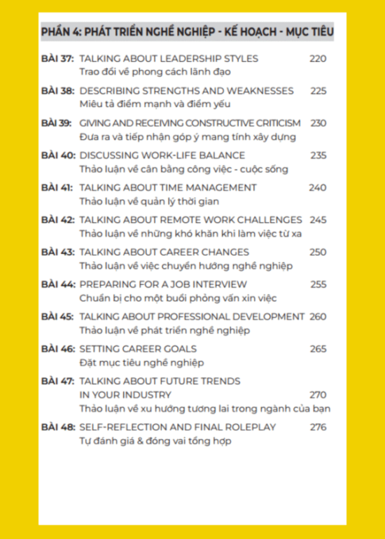 TIẾNG ANH GIAO TIẾP THỰC CHIẾN CHO NGƯỜI ĐI LÀM – TRUNG CẤP