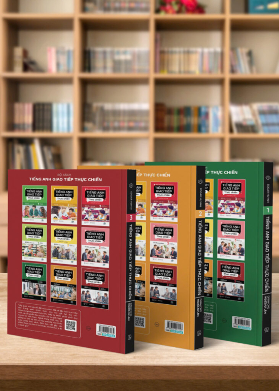 COMBO BỘ 3 CUỐN TIẾNG ANH GIAO TIẾP THỰC CHIẾN – NGƯỜI ĐI LÀM