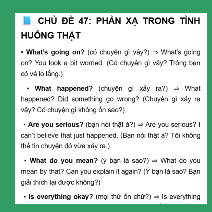 HỌC NHANH – NHỚ LÂU – DÙNG ĐƯỢC NGAY