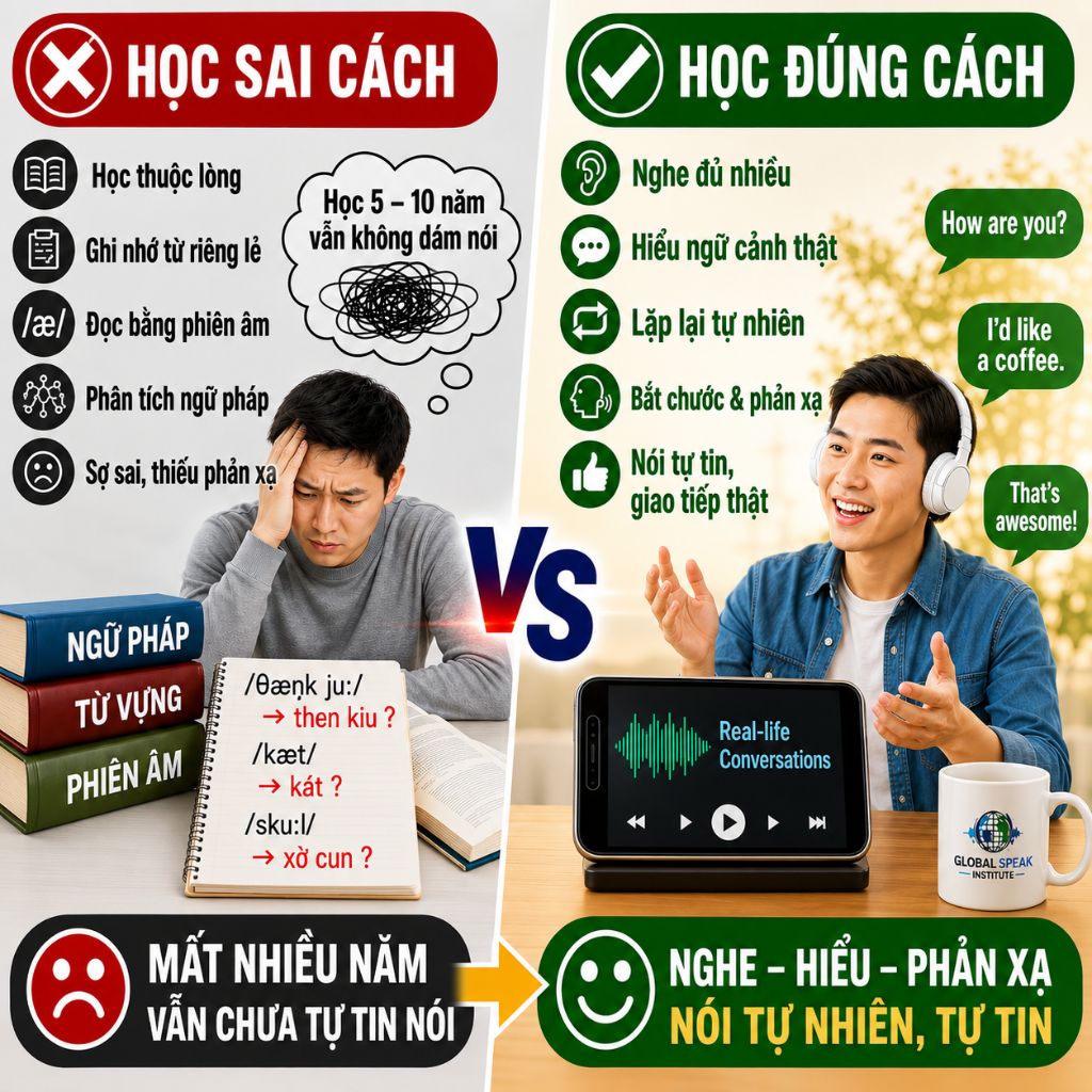 Có phải chúng ta đã dạy tiếng anh sai trong suốt nhiều năm qua hay không?