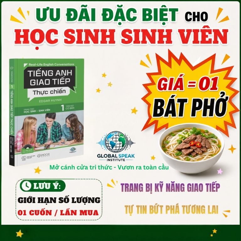 CHƯƠNG TRÌNH ƯU ĐÃI ĐẶT BIỆT DÀNH CHO THẾ HỆ TRẺ VIỆT NAM BƯỚC RA THẾ GIỚI