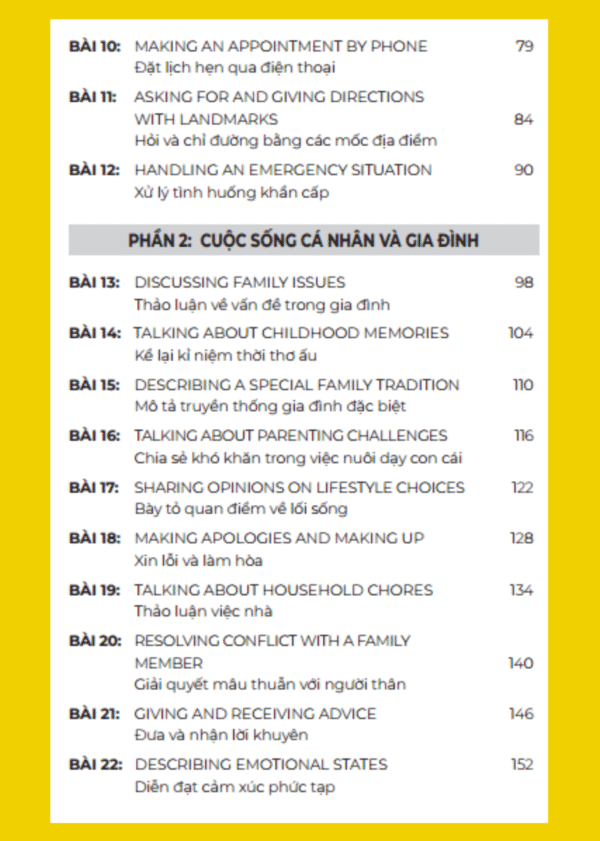 TIẾNG ANH GT THỰC CHIẾN-ĐỜI SỐNG HÀNG NGÀY-TRUNG CẤP - Ảnh 4